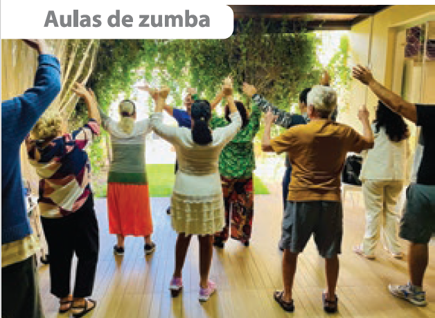 Aulas de zumba
